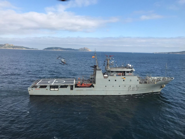 El patrullero de la Armada 'Arnomendi' (P-63).