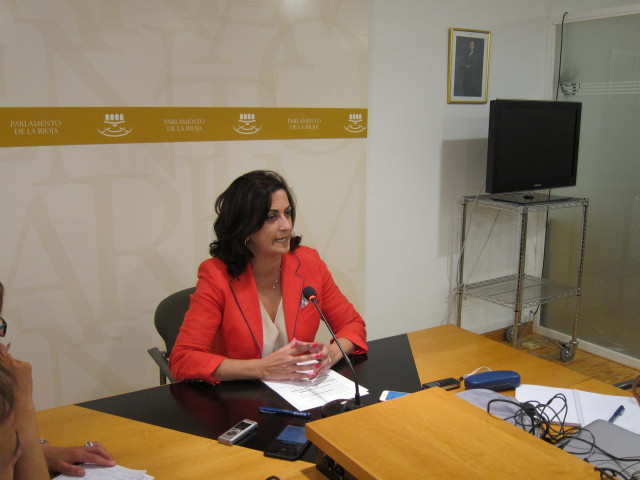 La candidata a la Presidencia de La Rioja, Concha Andreu
