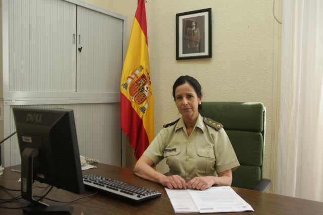 Patricia Ortega, la primera coronel del Ejército de Tierra.