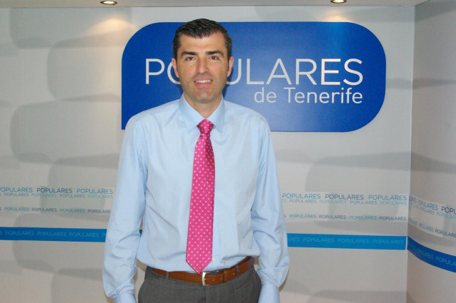 Manuel Domínguez, presidente del PP de Tenerife