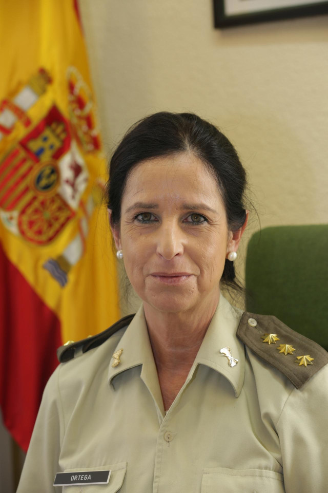 Patricia Ortega, la primera coronel del Ejército de Tierra