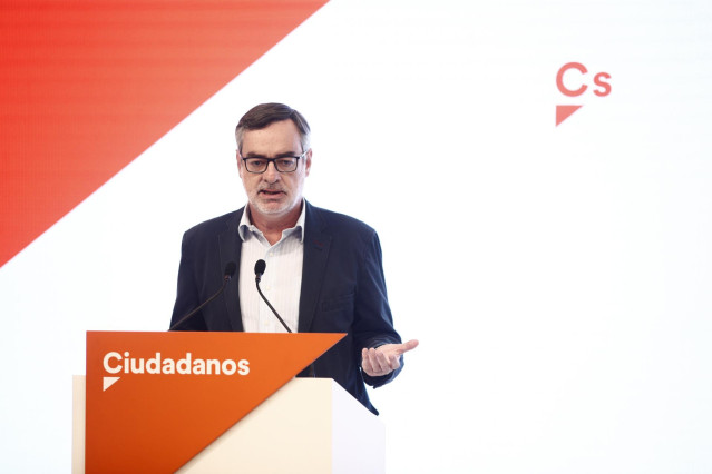 El secretario general de Ciudadanos, José Manuel Villegas