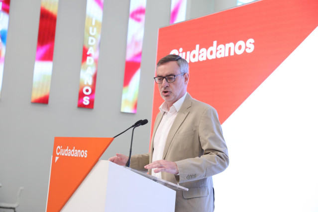 El secretario general de Ciudadanos, José Manuel Villegas, ofrece una rueda de prensa tras la reunión del Comité Permanente del partido.