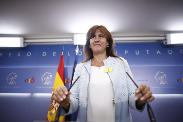 La portavoz de Junts en el Congreso, Laura Borràs