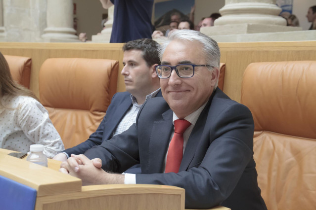 El portavoz del Grupo Parlamentario Popular, Jesús Ángel Garrido