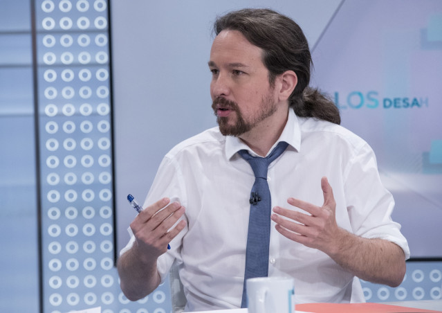 Entrevista en TVE al líder de Podemos, Pablo Iglesias