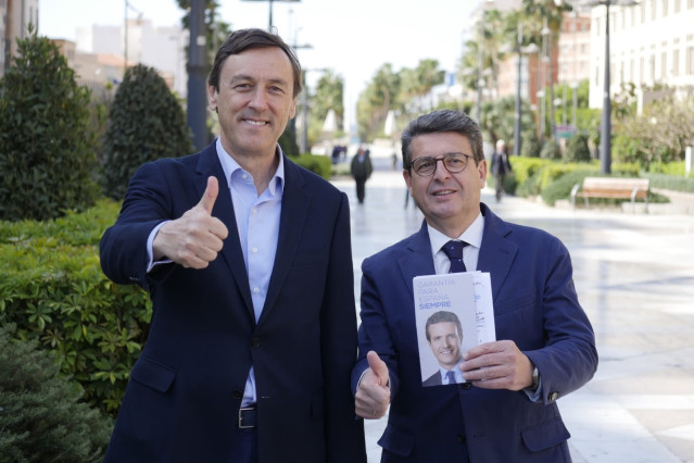 Rafael Hernando y Juan José Matarí (PP)