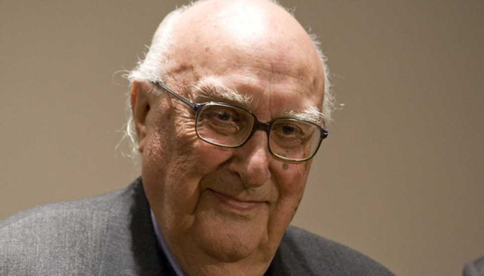 El escritor itliana Andrea Camilleri