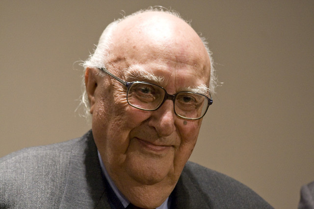 El escritor itliana Andrea Camilleri