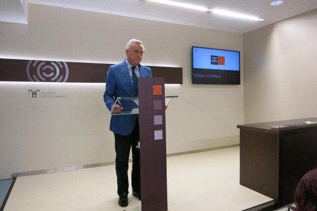 Javier Sada, presidente de las Cortes de Aragón.