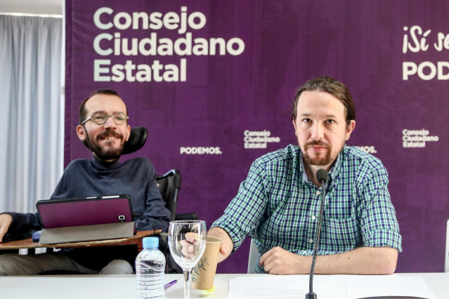 Pablo Iglesias y Pablo Echenique