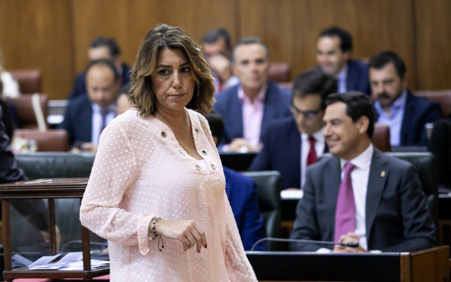 La secretaria general del PSOE-A, Susana Díaz en una imagen de archivo