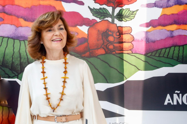 La secretaria de Igualdad de la Ejecutiva Federal y vicepresidenta del Gobierno en funciones, Carmen Calvo.