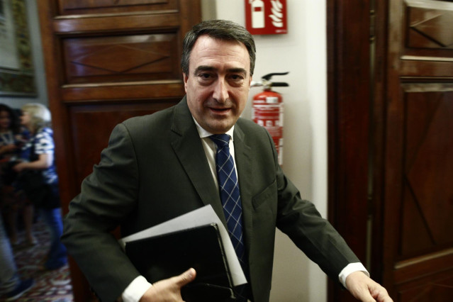 El portavoz del PNV en el Congreso de los Diputados, Aitor Esteban