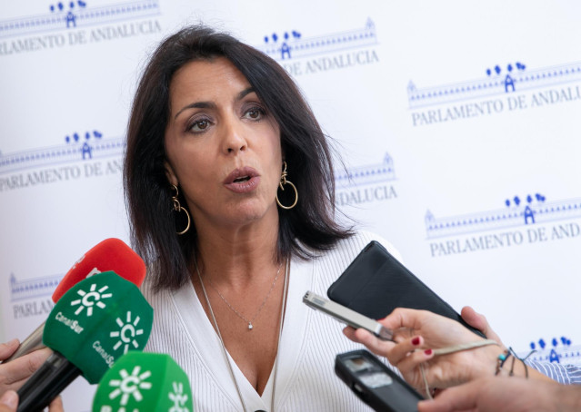La presidenta del Parlamento andaluz, Marta Bosquet