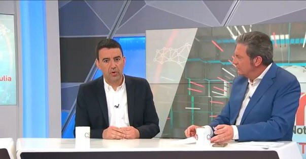 Mario Jiménez, durante la entrevista