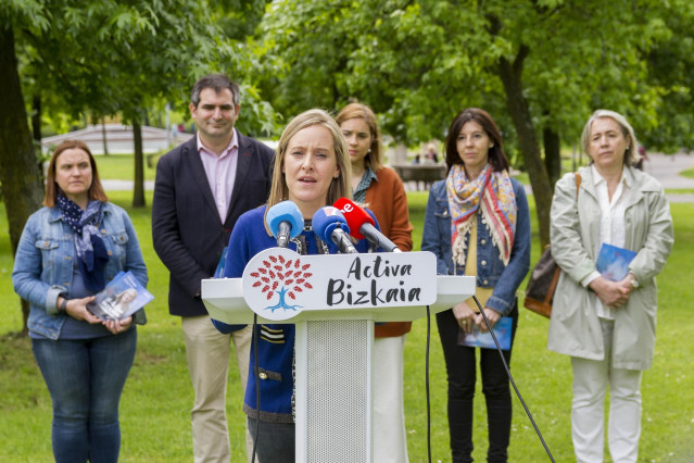 Amaya Fernández, candidata del PP a diputada general de Bizkaia