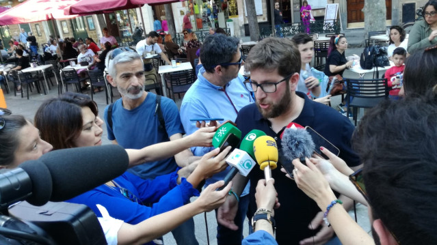 Miguel Urbán en Cádiz