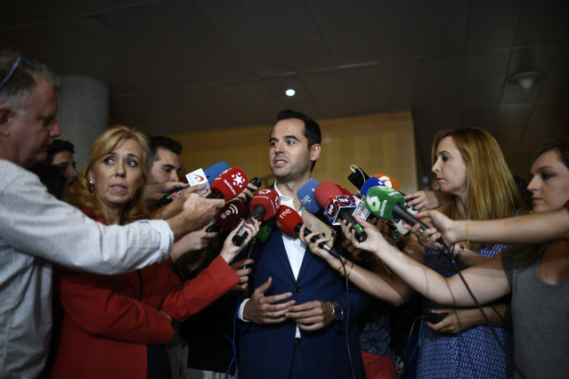 Imagen de archivo del portavoz de Ciudadanos en la Asamblea de Madrid, Igancio Aguado.