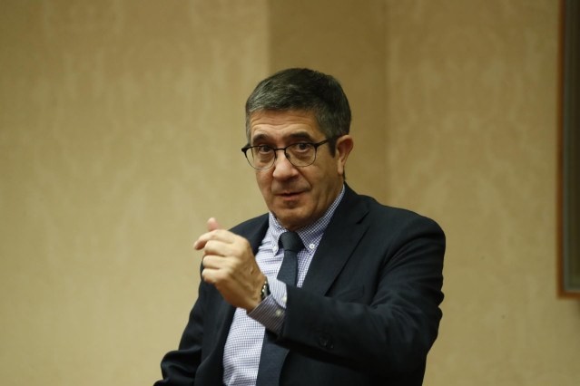 El secretario de Acción Política del PSOE, Patxi López