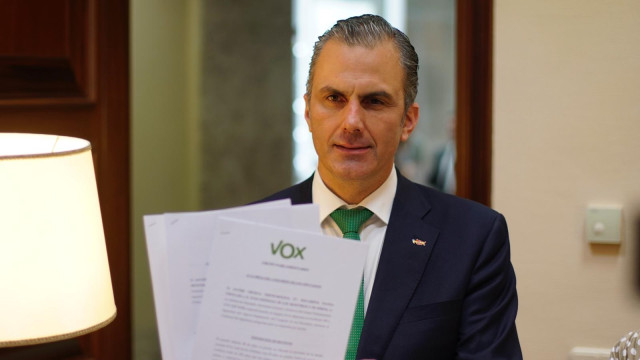 El secretario general de Vox, Javier Ortega Smith