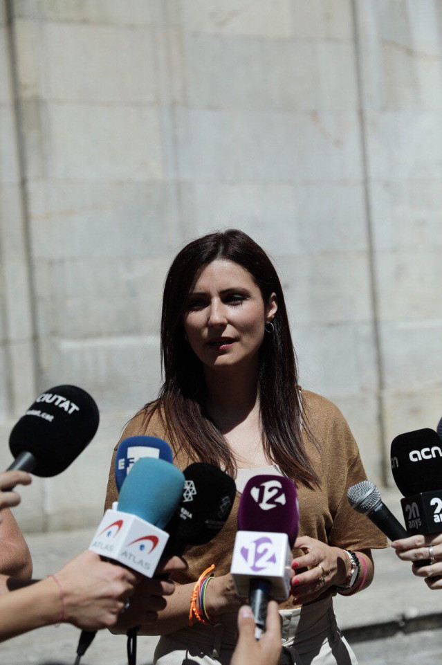La líder de Cs en Catalunya, Lorena Roldán