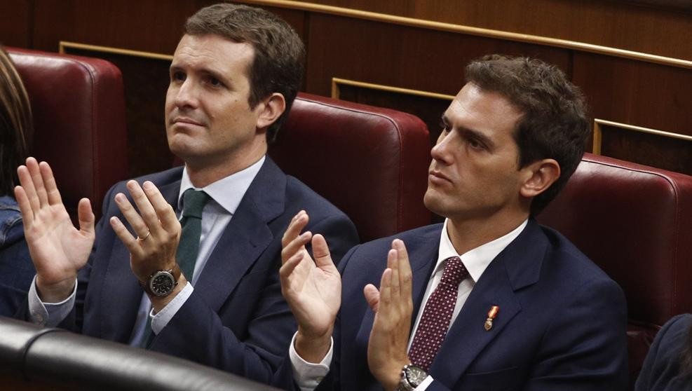 Albert rivera y pablo casado