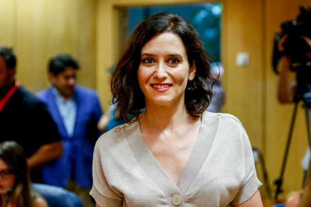 Imagen de archivo del la candidata del PP a la Presidencia de la Comunidad de Madrid, Isabel Díaz Ayuso.
