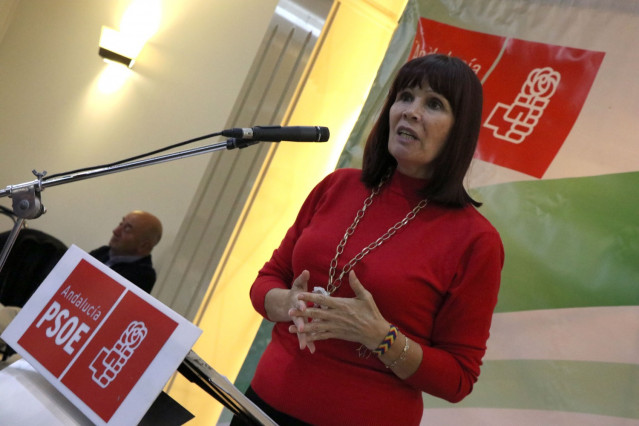 La presidenta del PSOE-A, Micaela Navarro, en una imagen de archivo