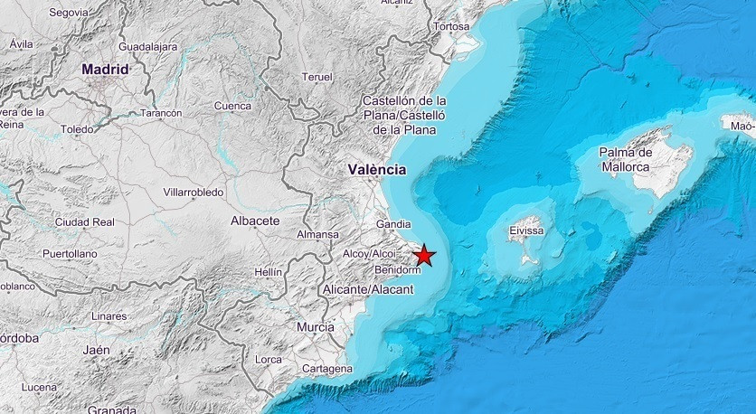 Terremoto en Alicante