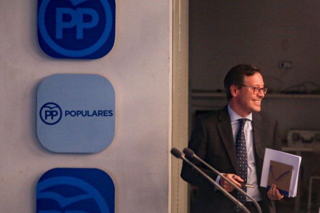 Imagen recurso del vicesecretario de Organización del PP de Madrid y portavoz adjunto del PP en la Asamblea de Madrid, Alfonso Serrano