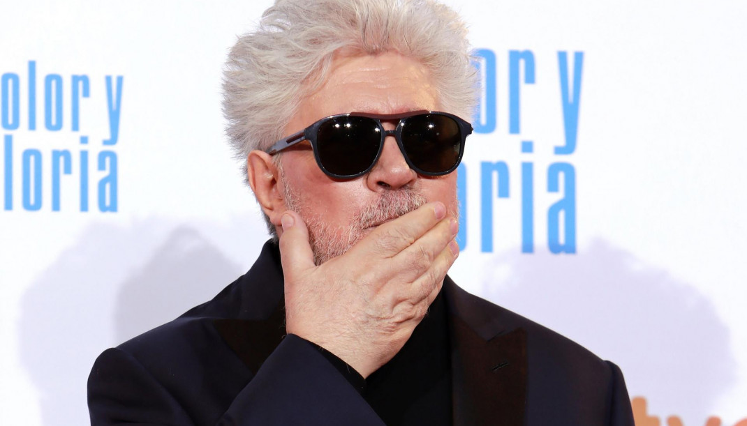Pedro Almodóvar en promoción de Dolor y Gloria