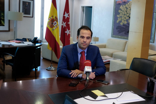 Retratos de vicepresidente de la Comunidad de Madrid Ignacio Aguado