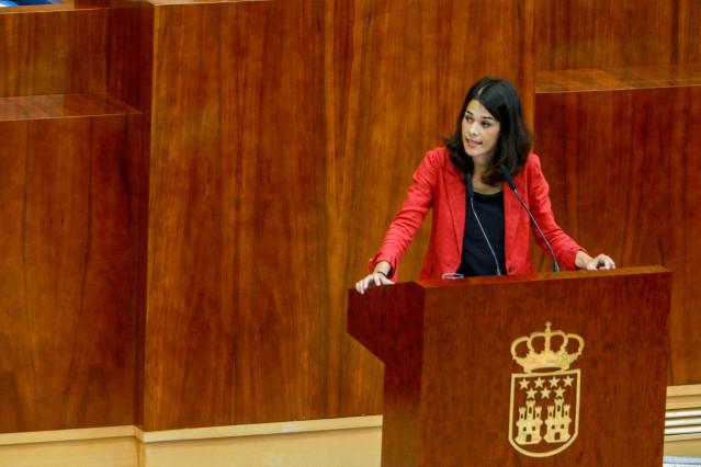 Imagen de archivo de la portavoz de Unidas Podemos Izquierda Unida Madrid en Pie, Isa Serra.
