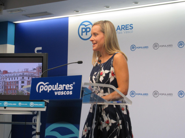Amaya Fernández, secretaria general del PP vasco