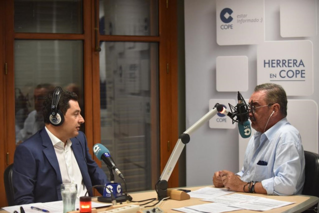 Juanma Moreno, este miércoles