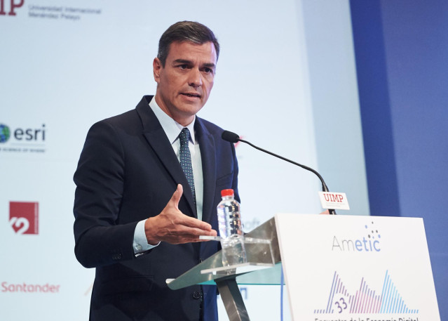 El presidente del Gobierno en funciones, Pedro Sánchez.