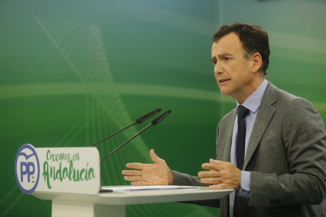 El vicesecretario de Sectores Productivos del PP-A, Pablo Venzal.