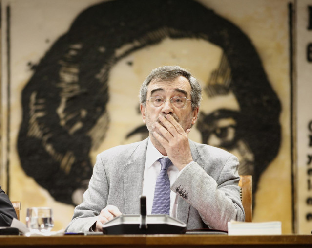 El presidente del Senado, Manuel Cruz.