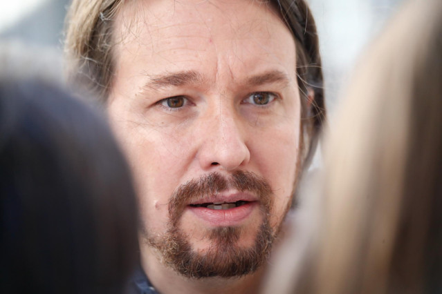 El secretario general de Podemos, Pablo Iglesias