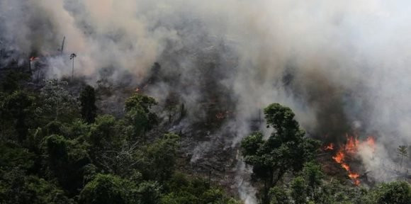 Incendio en el Amazonas