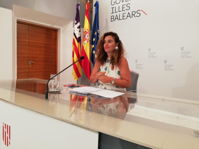 La portavoz del Govern, Pilar Costa.