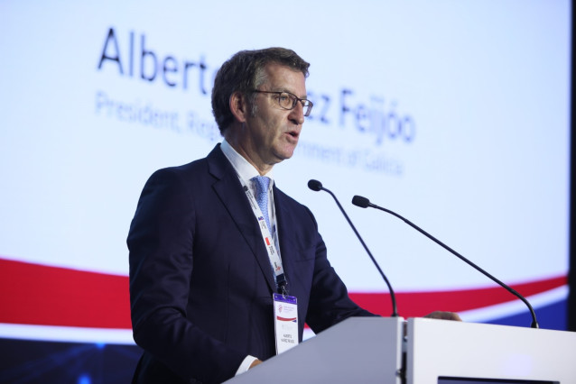 El presidente de la Xunta, Alberto Núñez Feijóo.