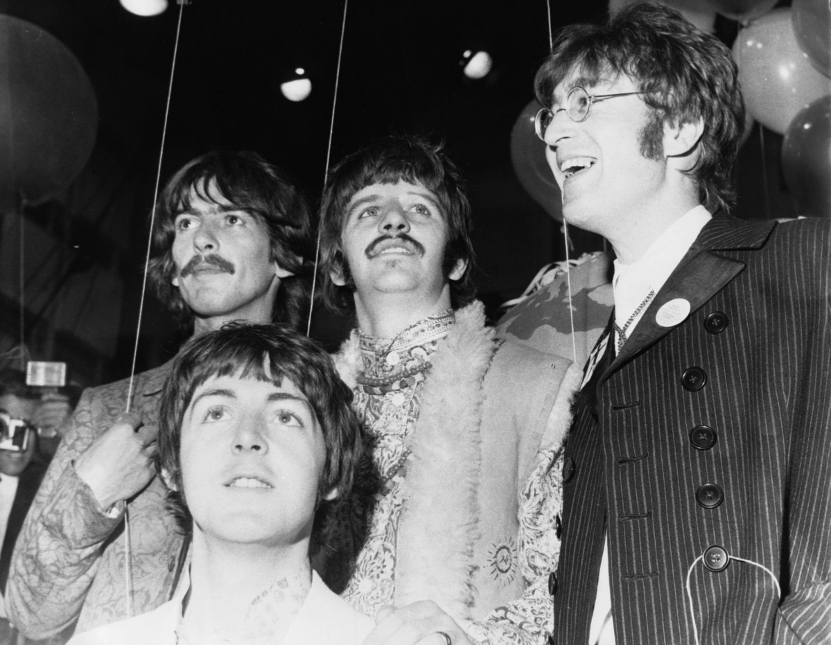 Los Beatles, George Harrison, Paul McCartney, Ringo Starr e John Lennon