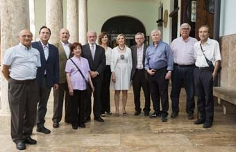 Homenaje de la Universitat de València a 'Los diez de Alaquàs' en su 40 aniversario