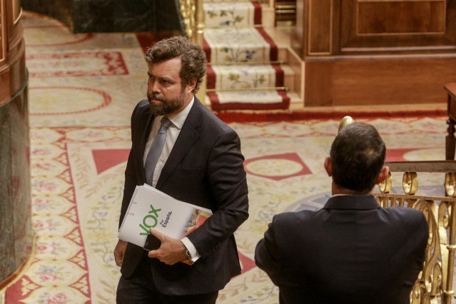 El portavoz de Vox en el Congreso, Iván Espinosa de los Monteros