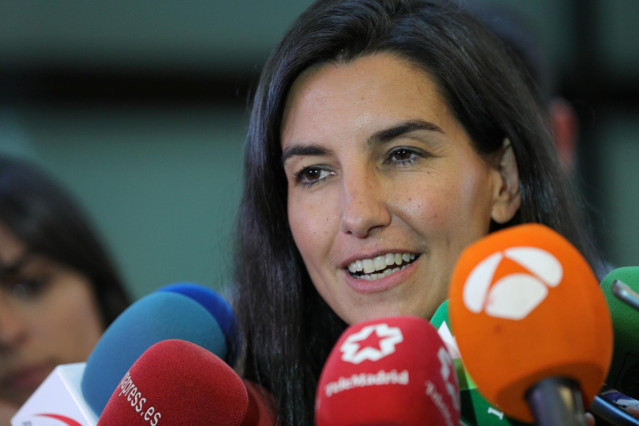 Imagen de recurso de la portavoz de Vox en la Asamblea de Madrid, Rocío Monasterio