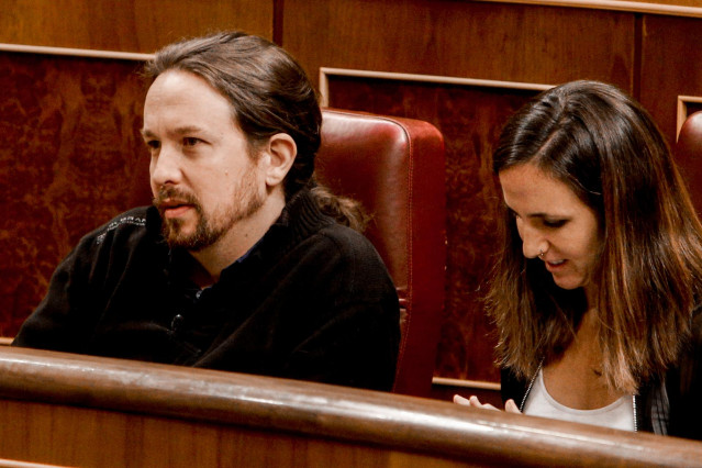 El secretario general de Podemos, Pablo Iglesias