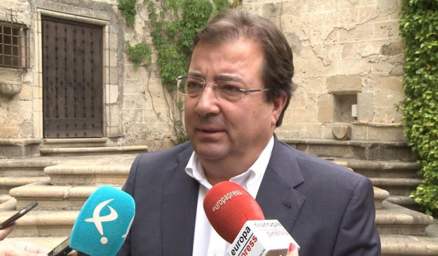 El presidente de la Junta, Guillermo Fernández Vara