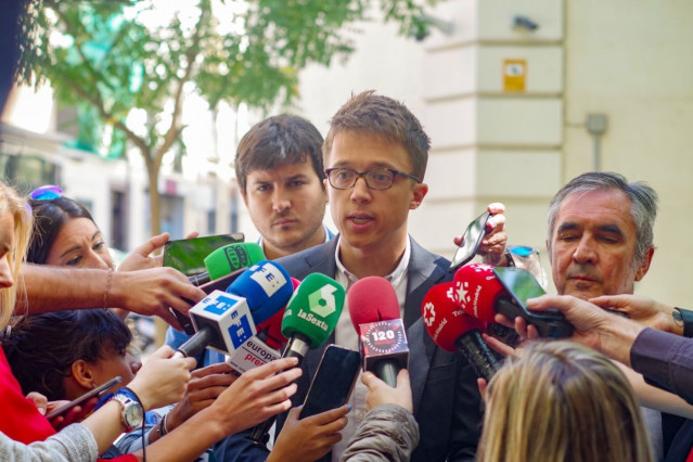 Imagen recurso del portavoz de Más Madrid en la Asamblea de Madrid, íñigoErrejón.